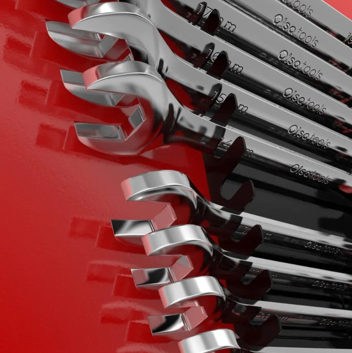 Magnetic Metal Wrench Organizers