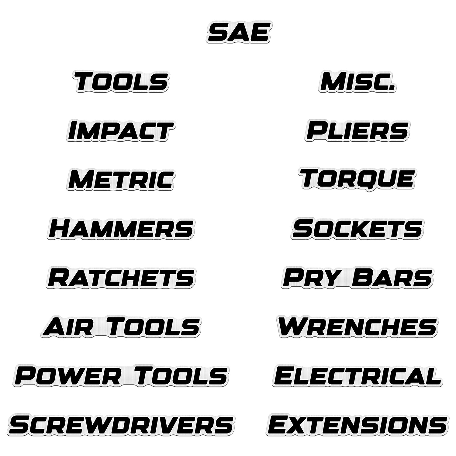 Premium Aluminum Magnetic Toolbox Emblems | Olsa Tools® – Olsa
