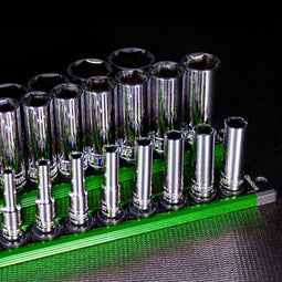 Rails de douilles magnétiques en aluminium