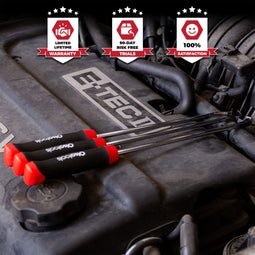 Ensemble de 3 pics plats et crochets