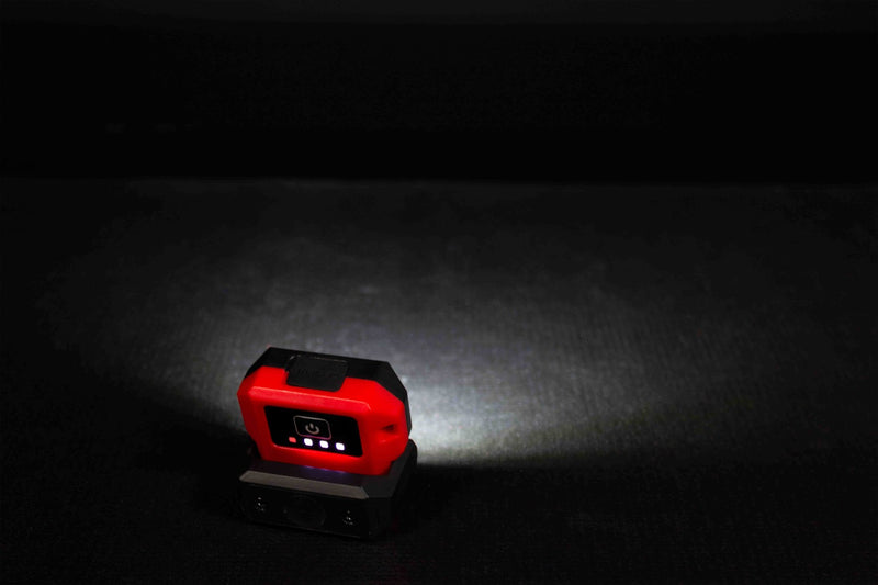 Wide angle flood beam angle of the mini LED work light
