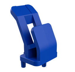 10 pièces / Métrique (bleu) / Petits clips