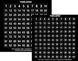 Image of Toolgrid® Tool and Clip Identification Labels
