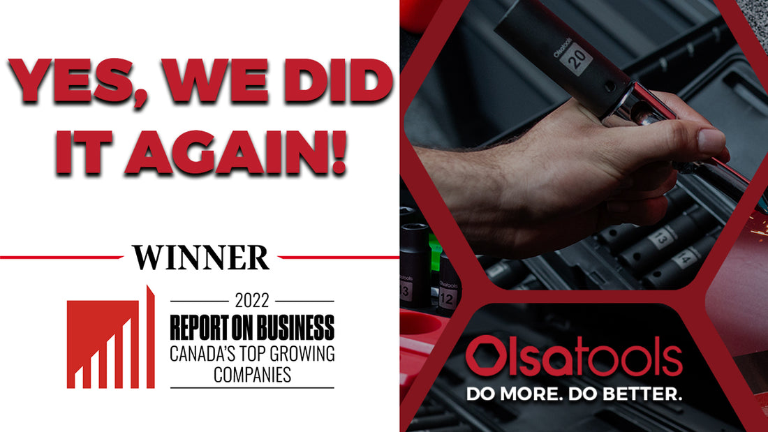 Olsa Tools is One of The Fastest Growing Companies in Canada