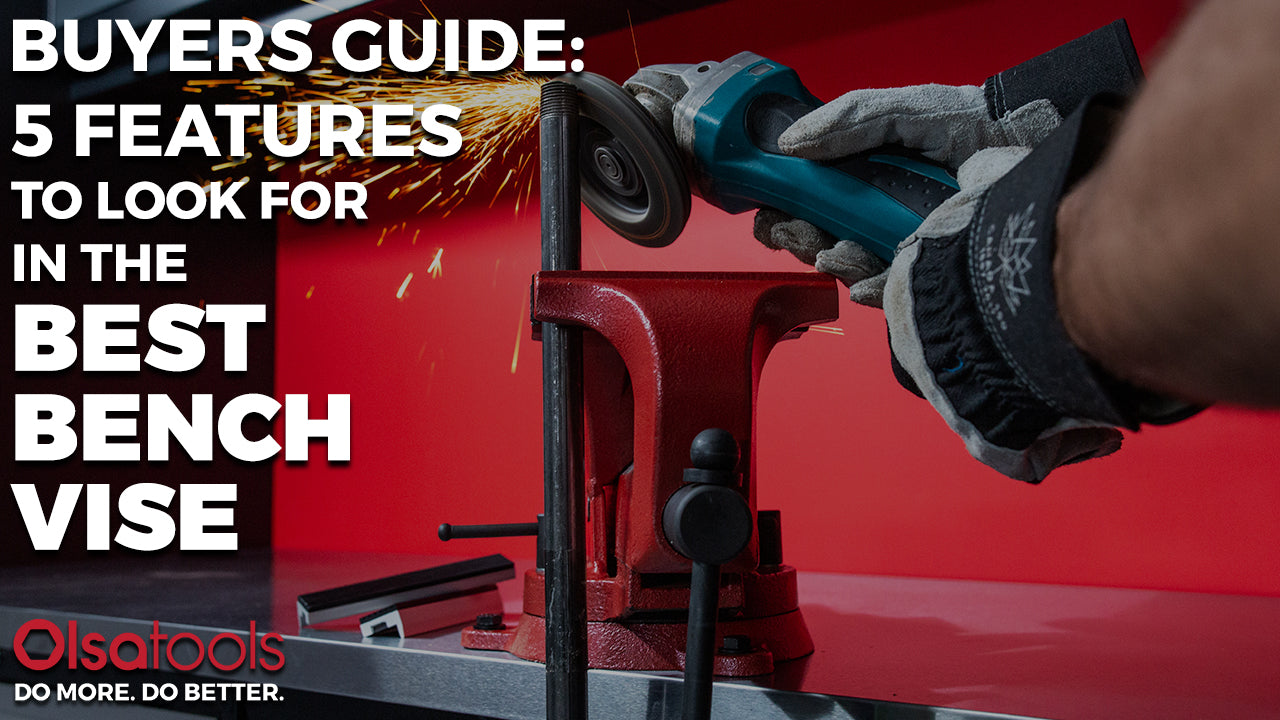 Buyers Guide: 5 Features To Look For In The Best Bench Vise
