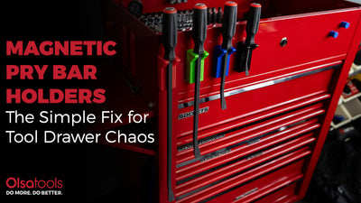 Simple Prybar Storage Solution