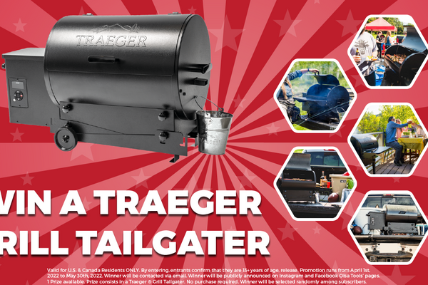 Win a Traeger Grill Tailgater