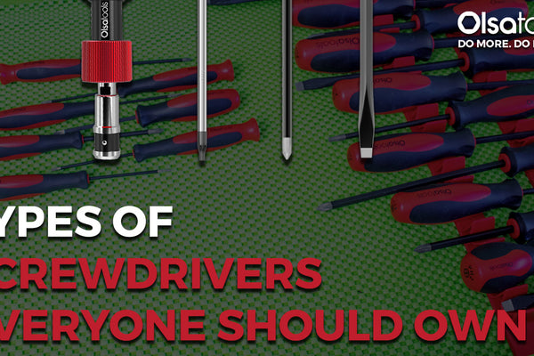 Types Of Screwdrivers Everyone Should Own