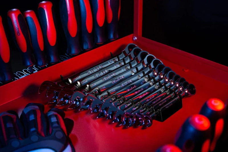 Magnetic Metal Wrench Organizers