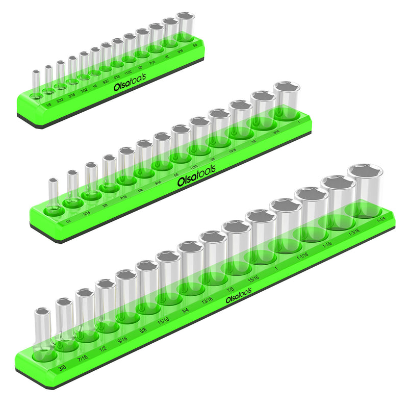 1/4", 3/8", and 1/2" drive holders