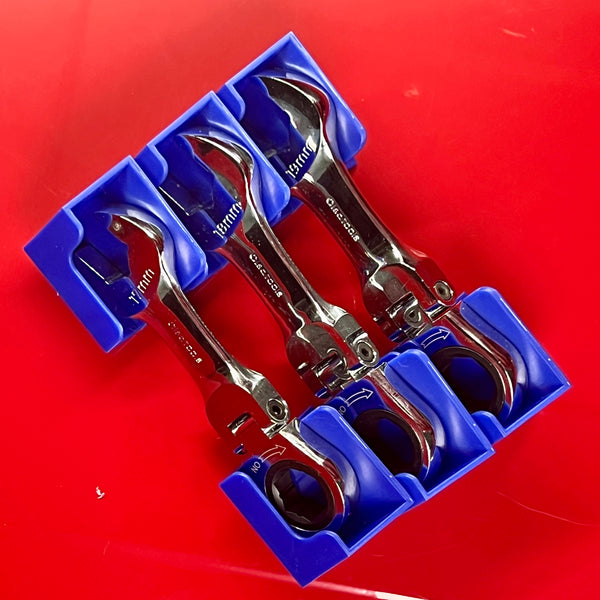DrawerPro tool organizers, wrench organizers, socket extension organizers, screwdriver organizers, and torque wrench organizers