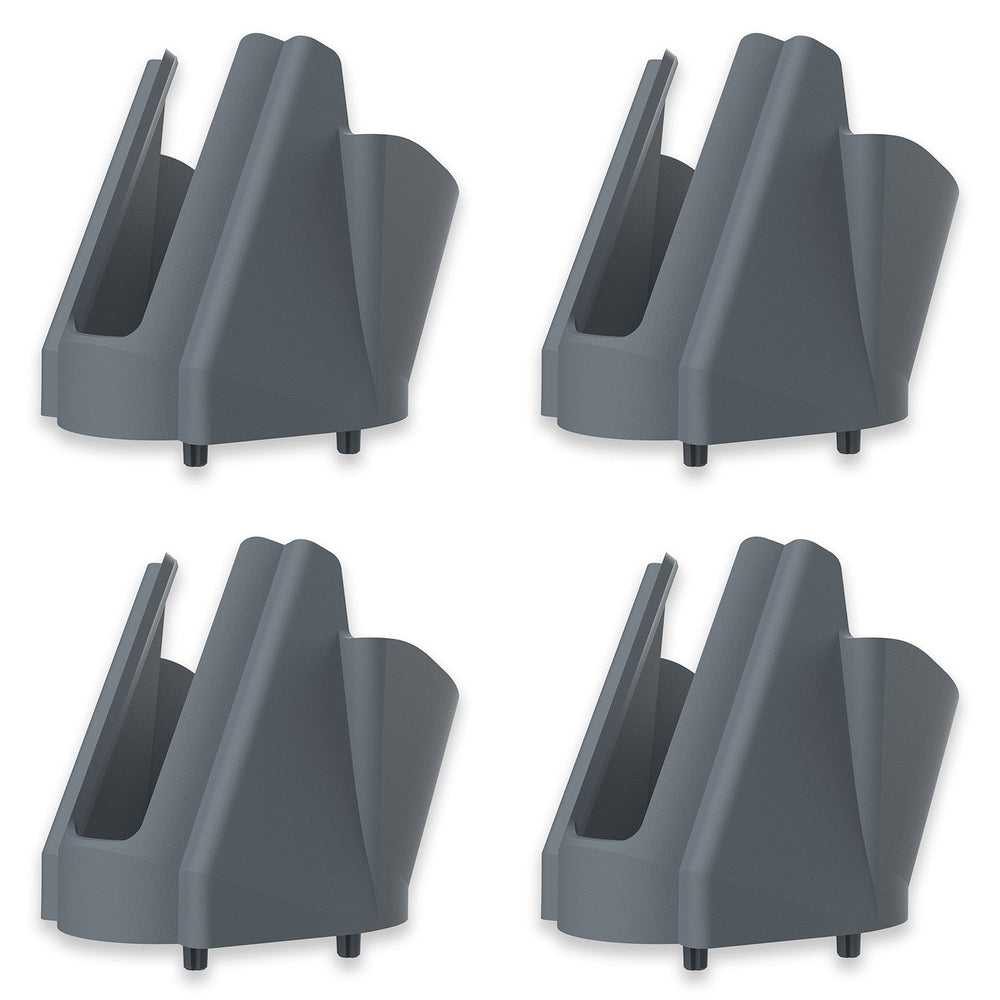TGH-M12,alt:Plain white image of the Toolgrid M12 battery holder.