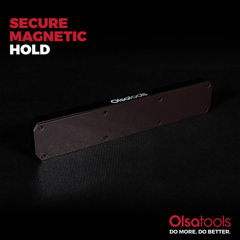 MSKH1R38BITBLK,alt:Single-Row Magnetic Socket Bit Holders 3/8" Drive Secure Magnetic Hold
