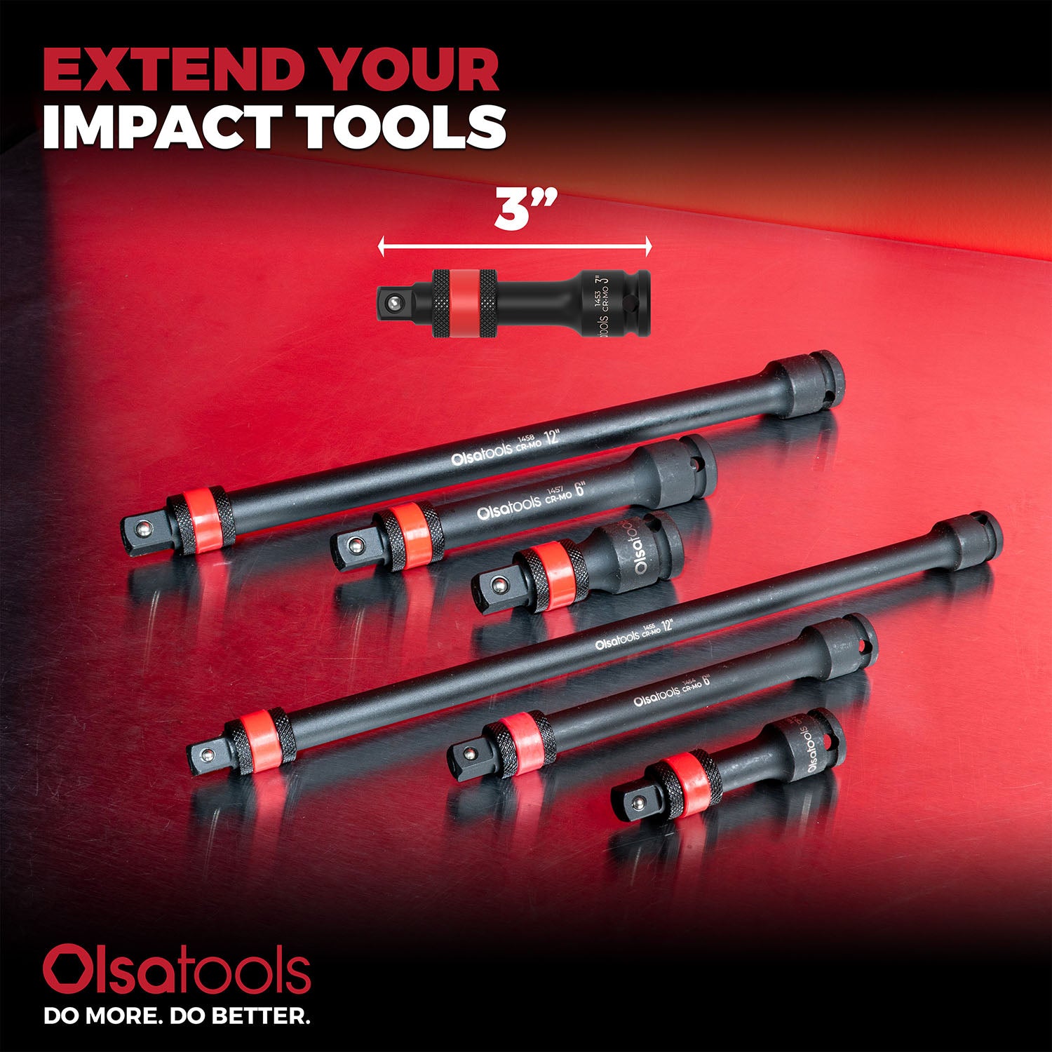 Olsa Tools | Locking Impact Socket Extension – Olsa Tools Canada