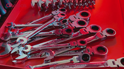 Magnetic Metal Wrench Organizer