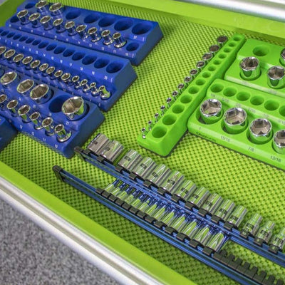 2-Row Magnetic Socket Holders