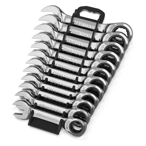 Picture of 120 Tooth Stubby Ratcheting Wrench Set - Image #1