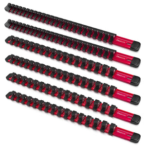6pc / 1/2" + 3/8" + 1/4" Drive / Red