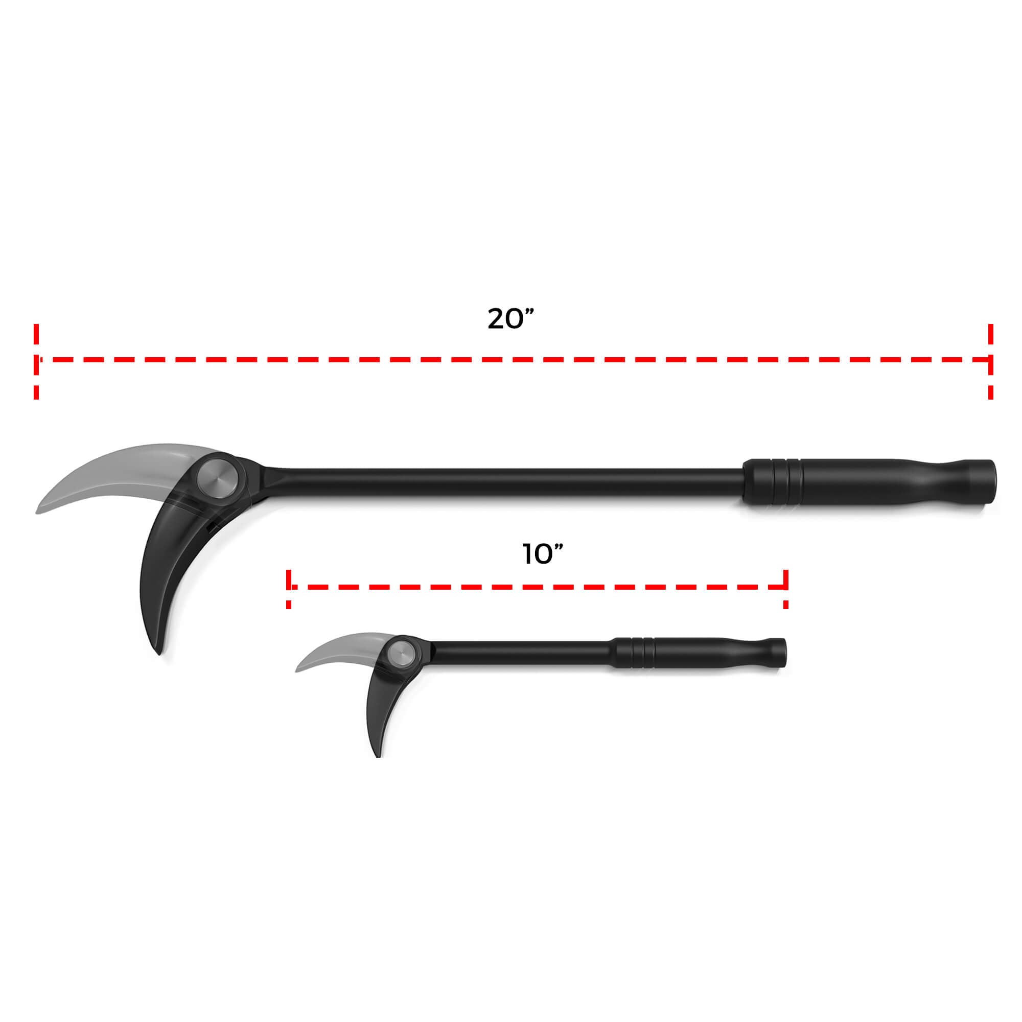 Indexing Pry Bar Set 2pc Heavy Duty 10