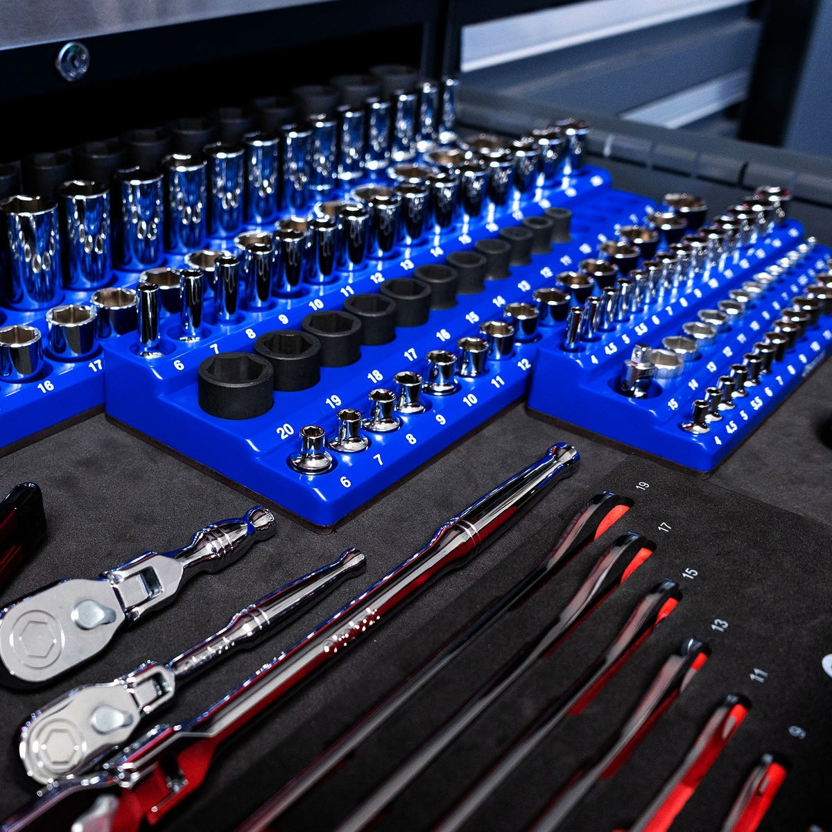 3-Row Magnetic Socket Holder | Designed in Canada | Olsa Tools – Olsa ...